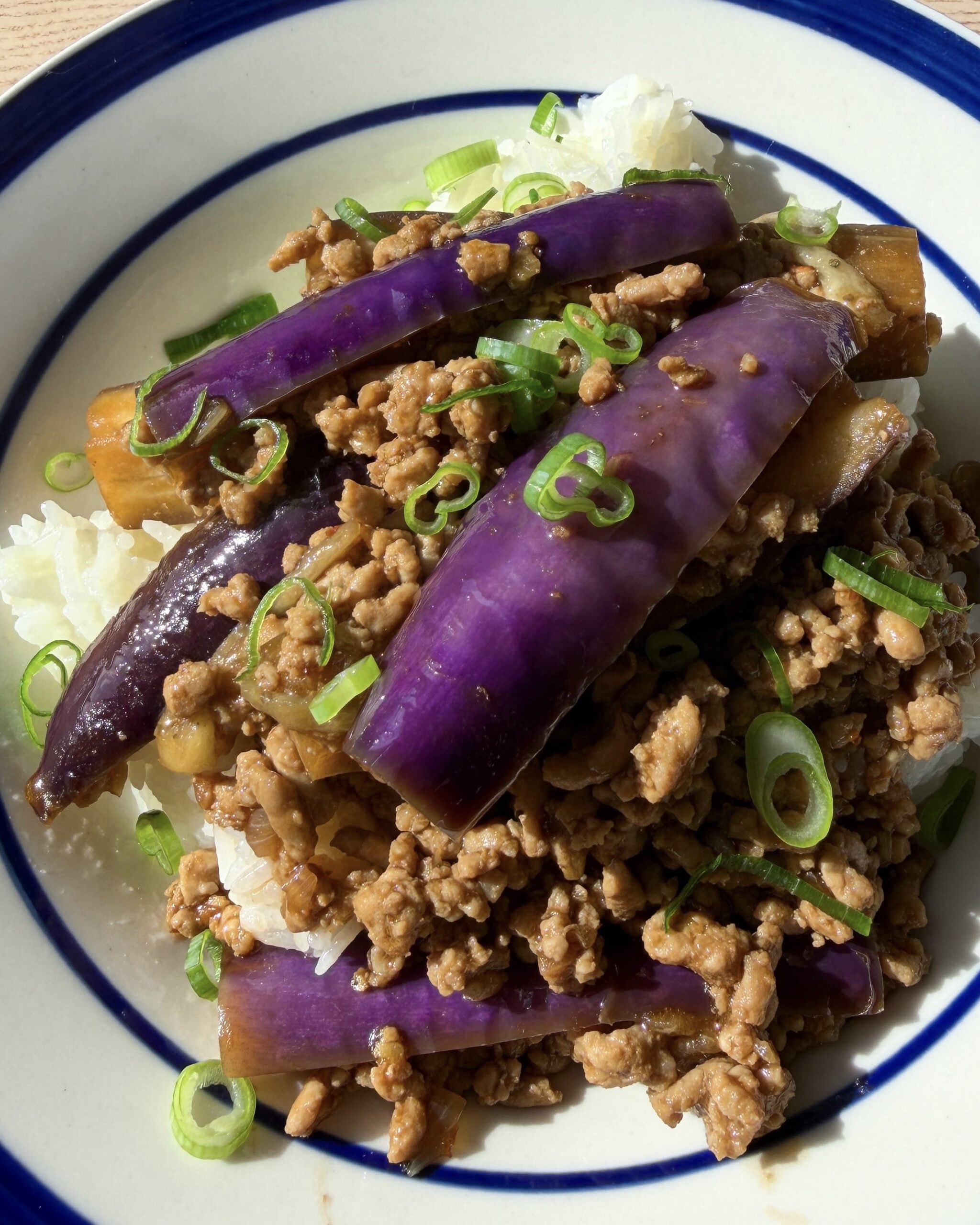 Stir-fried Eggplant with Minced Pork [魚香茄子]