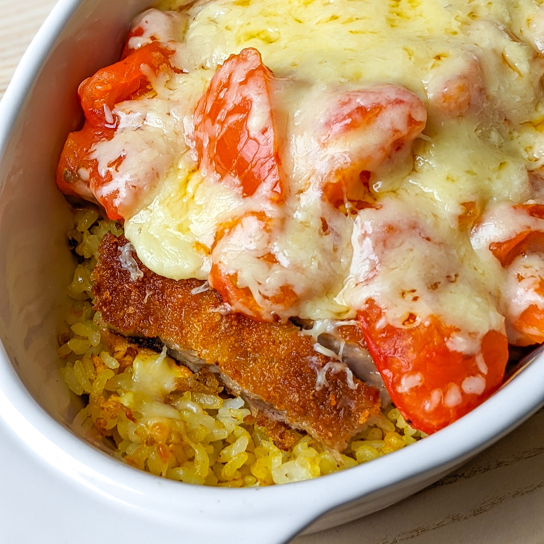 Baked Pork Chop Rice (焗豬扒飯)