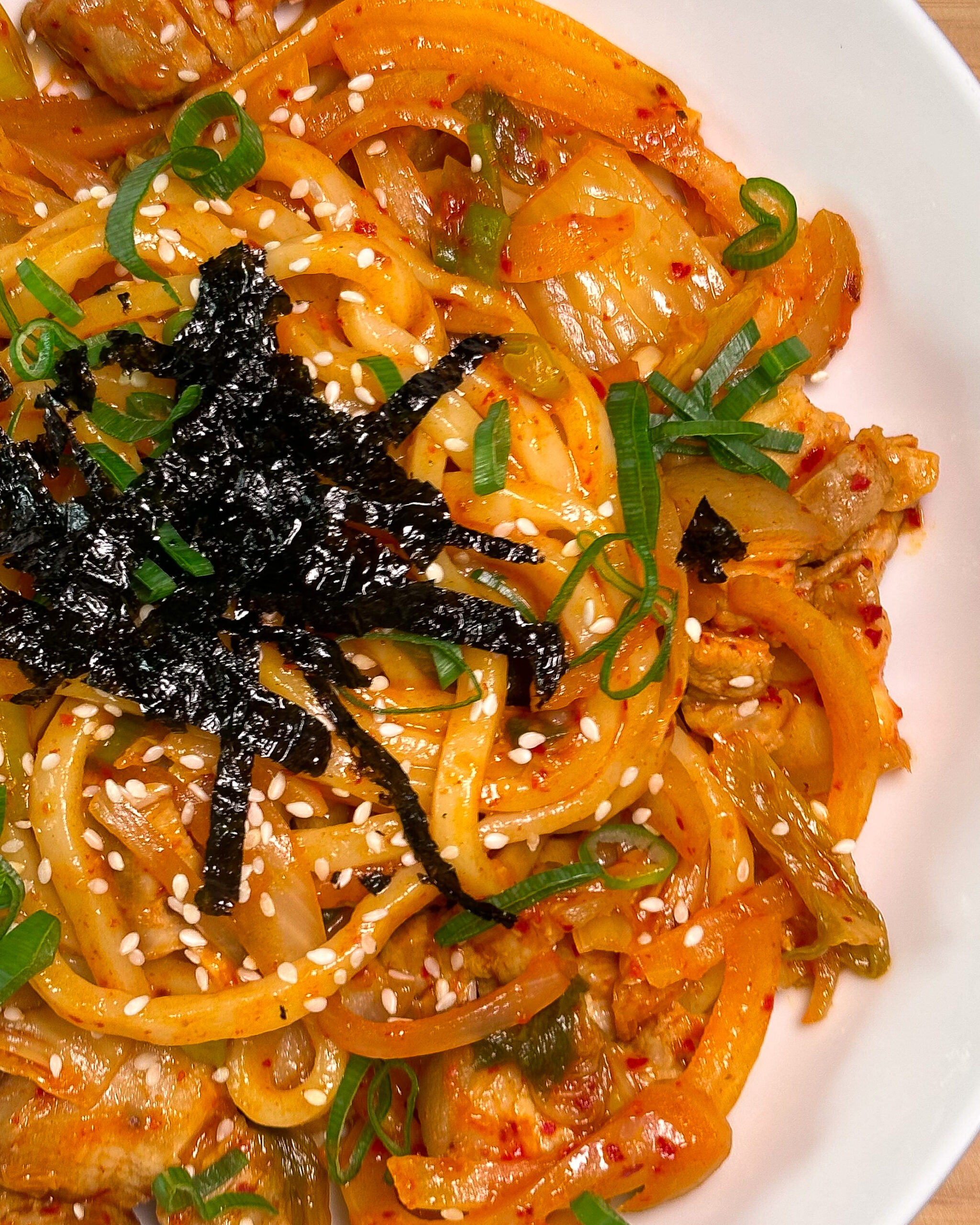 kimchi udon
