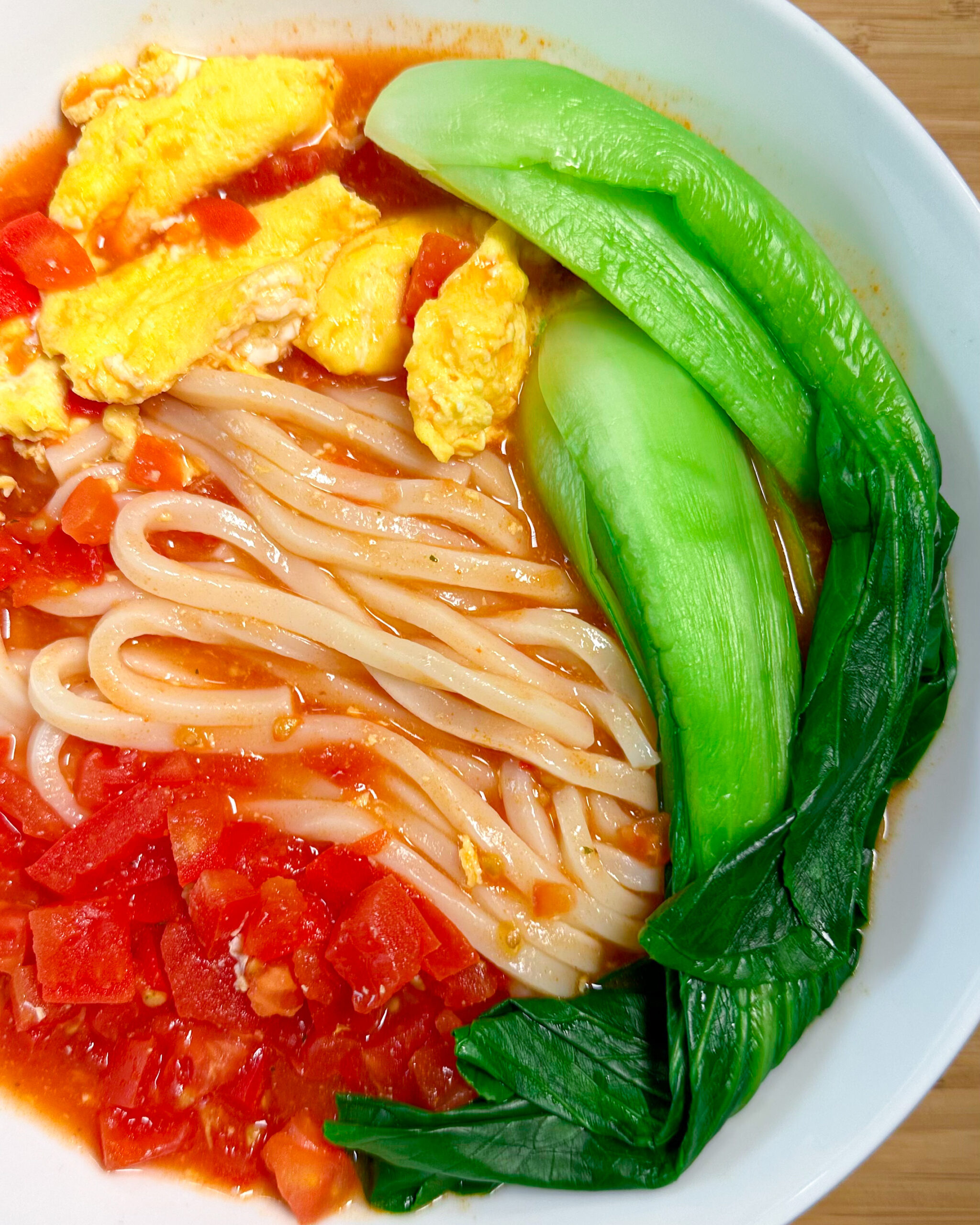 Tomato Egg Udon Noodle Soup (茄蛋烏冬)