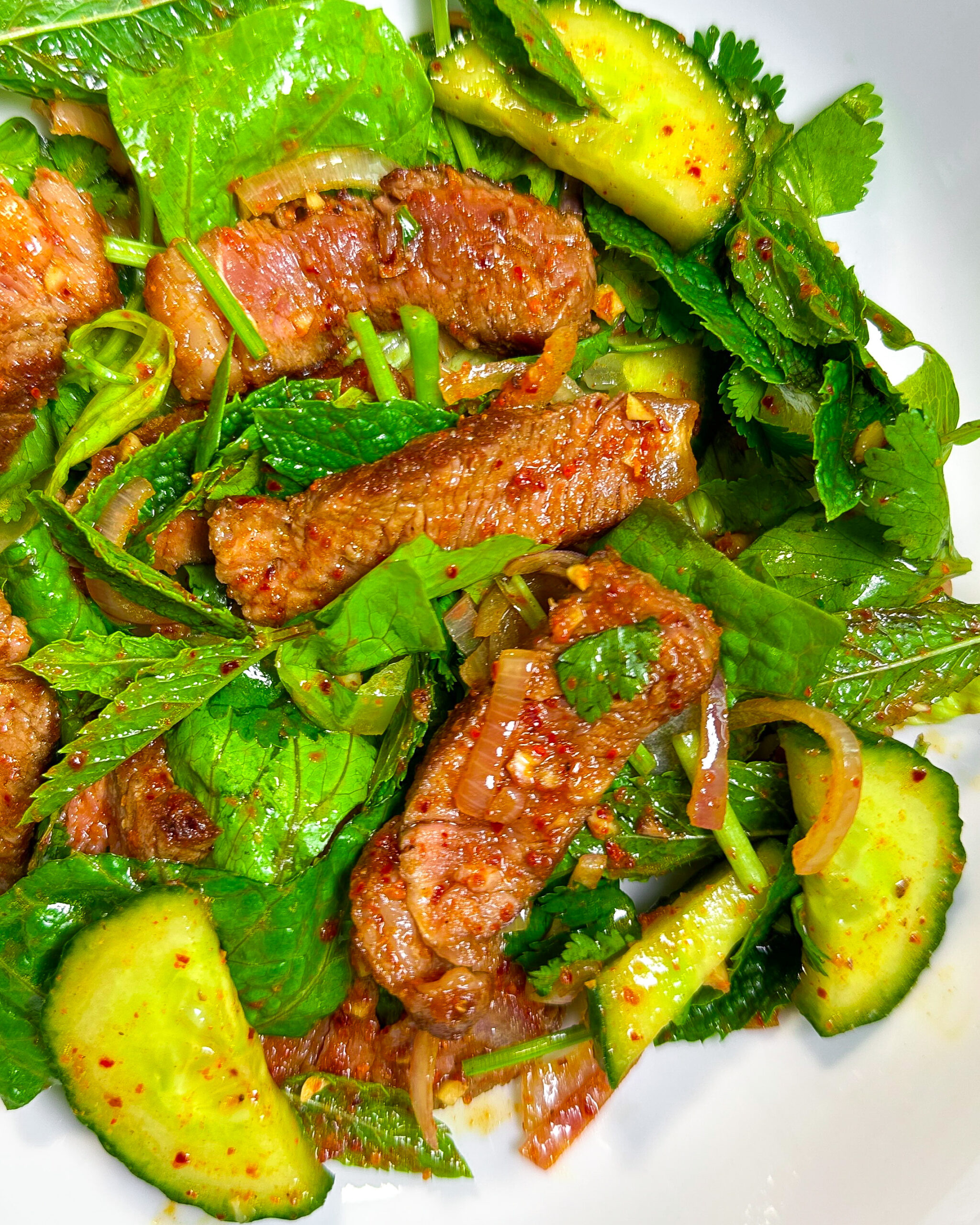 Thai Beef Salad (Nam Tok)