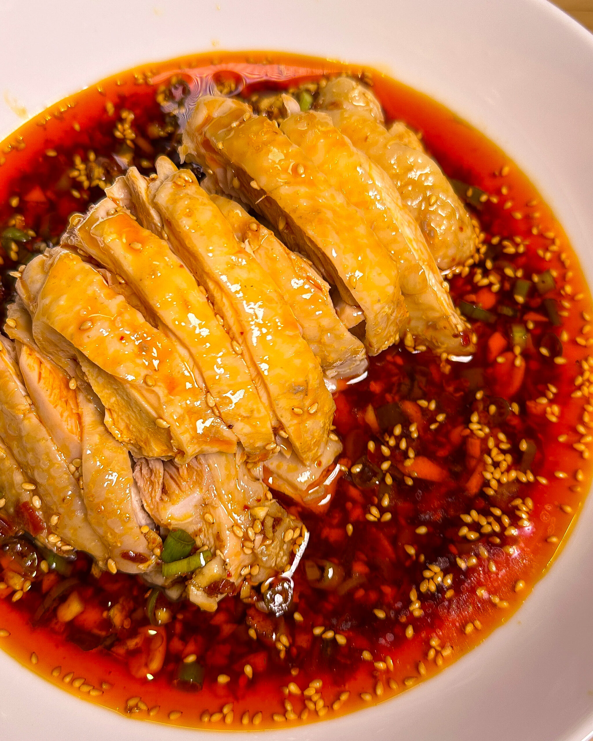 Sichuan Mouthwatering Chicken (Kou Shui Ji, 口水雞)