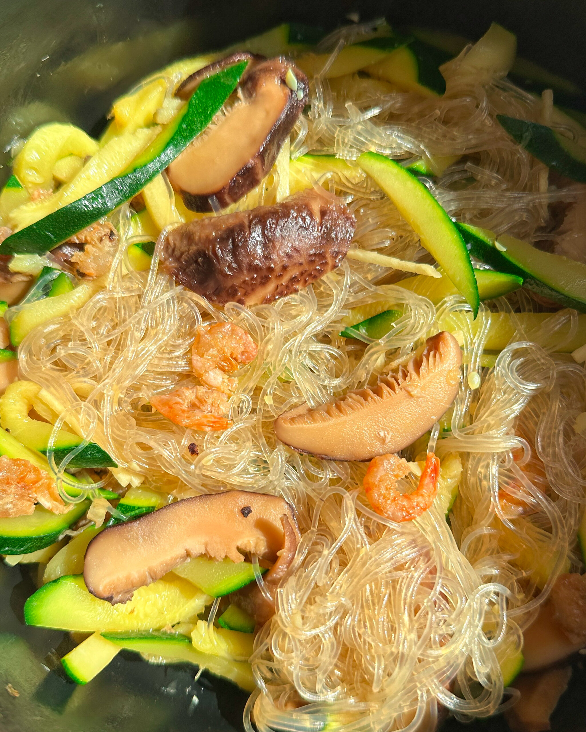 Courgette with Dried Shrimp u0026amp; Vermicelli
