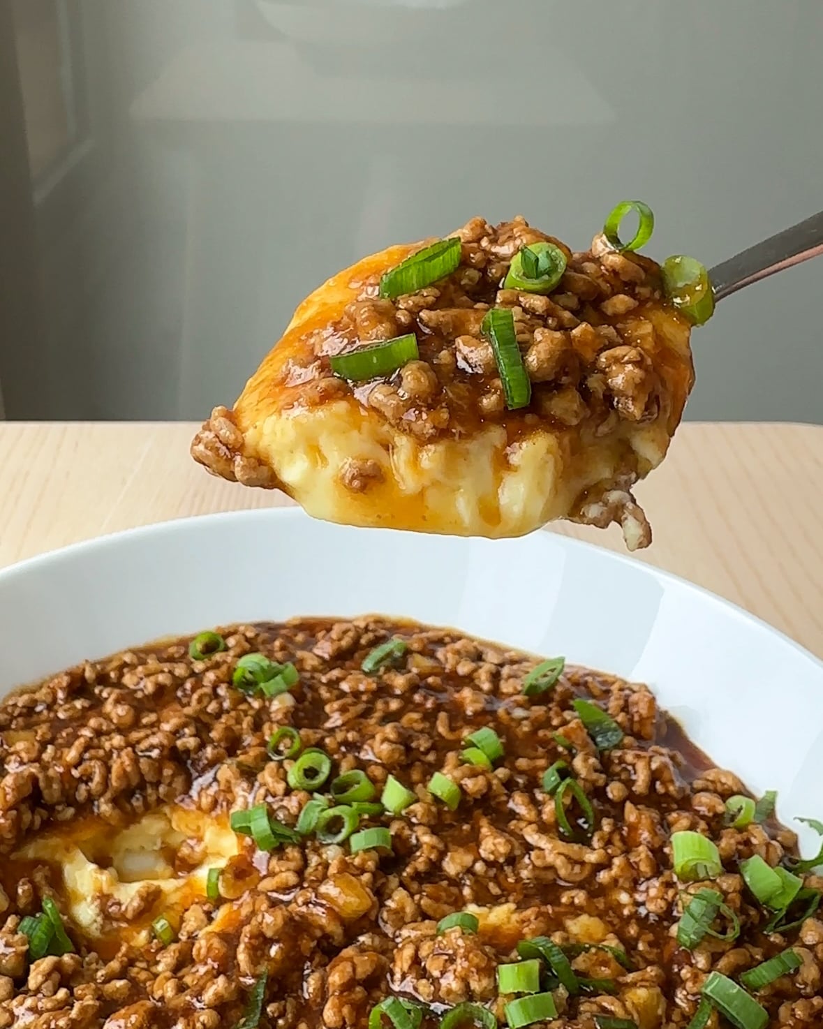 Chinese Steamed Egg with Minced Pork