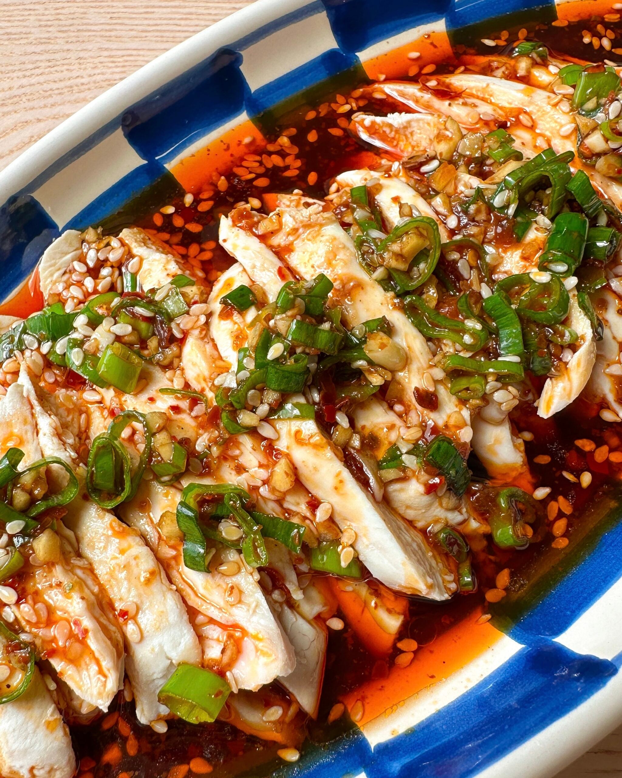High Protein Sichuan Mouthwatering Chicken